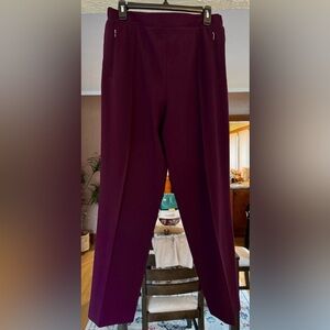 Calvin Klein Eggplant Purple Trousers